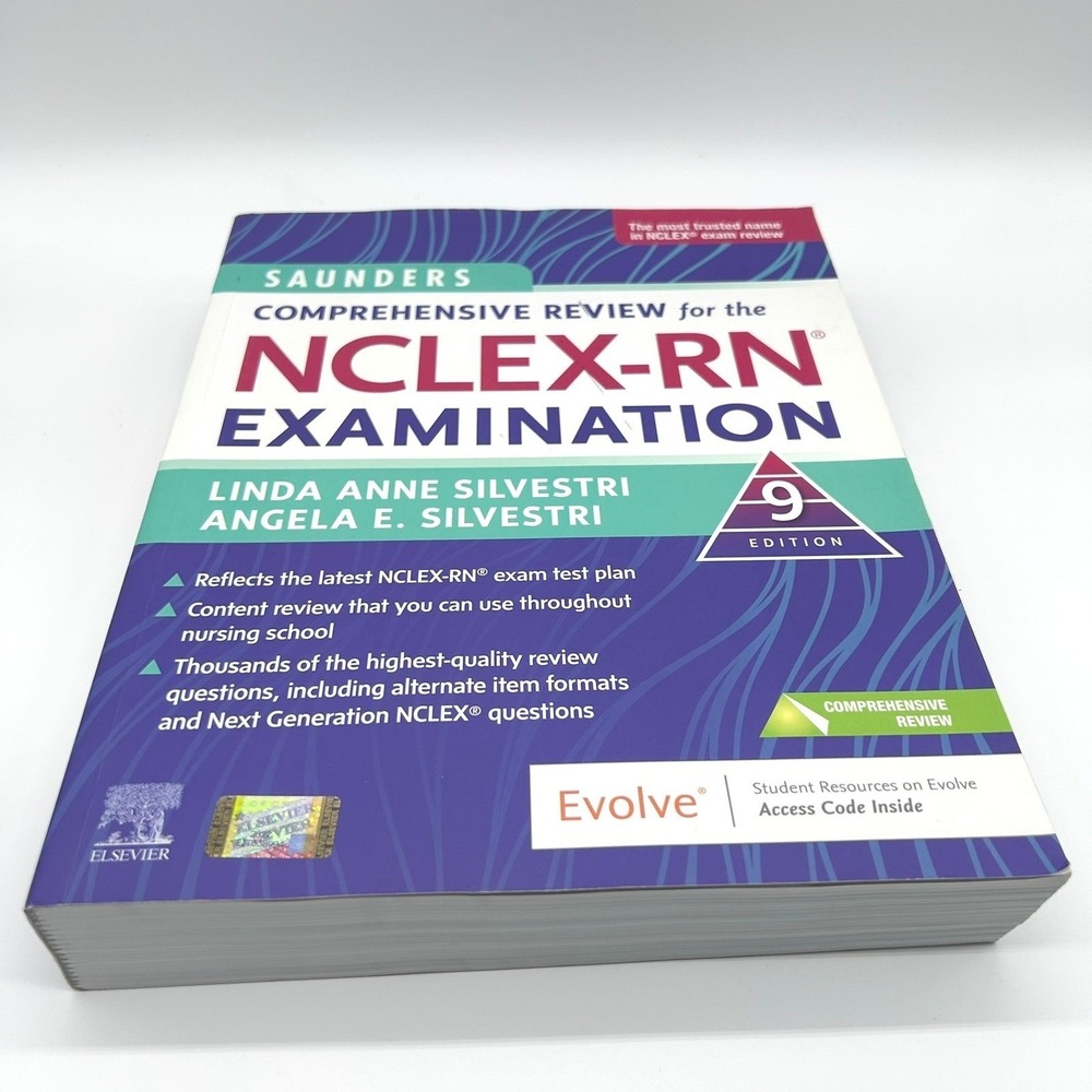 Saunders Comprehensive Review for the NCLEX-RN Examination 9th Edition Silvestri